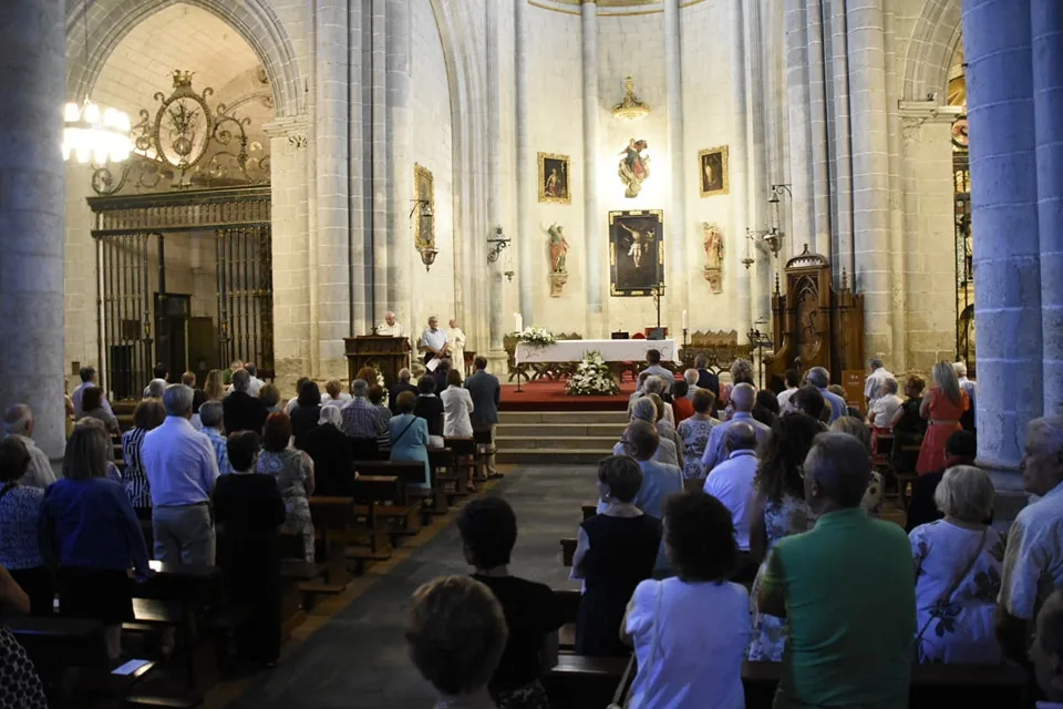 Celebración de la solemnidad de nuestra señora de la asunción en Ciudad Rodrigo