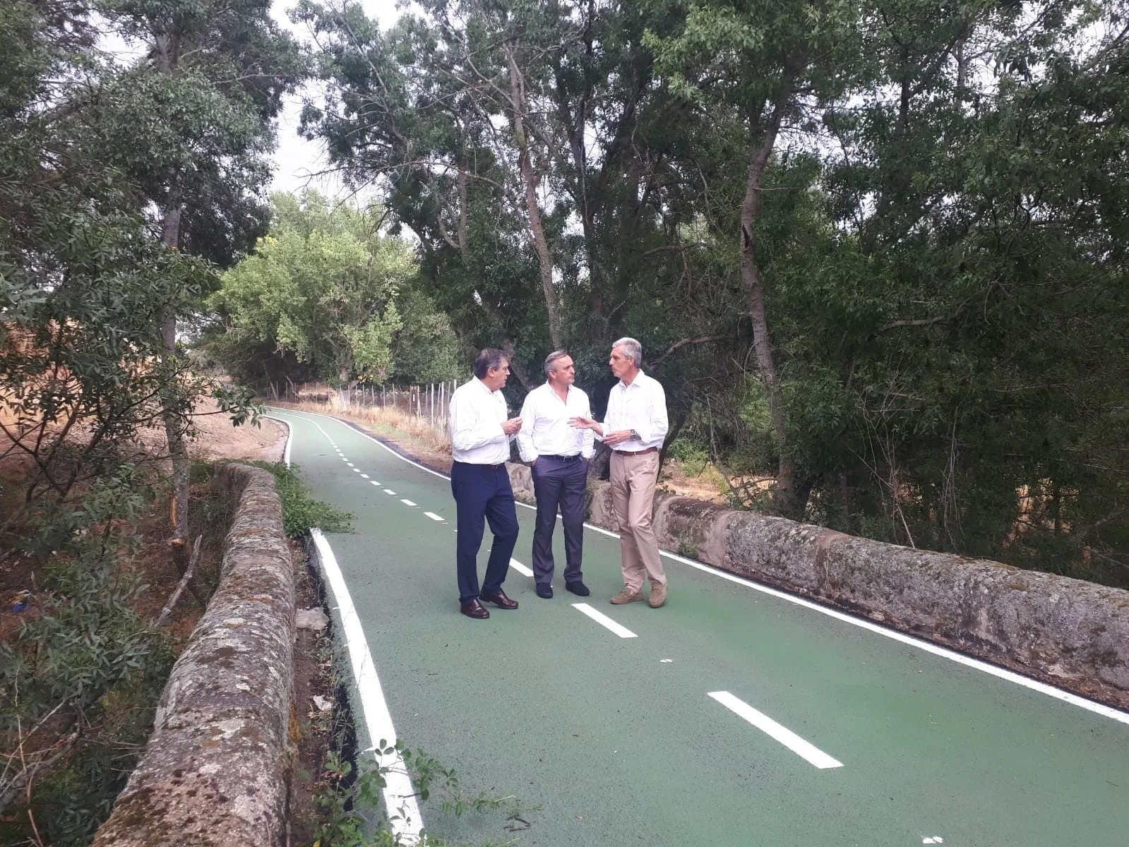 Nuevo carril bici une Ávila y Aldea del Rey Niño con una inversión de 1,44 Millones de euros