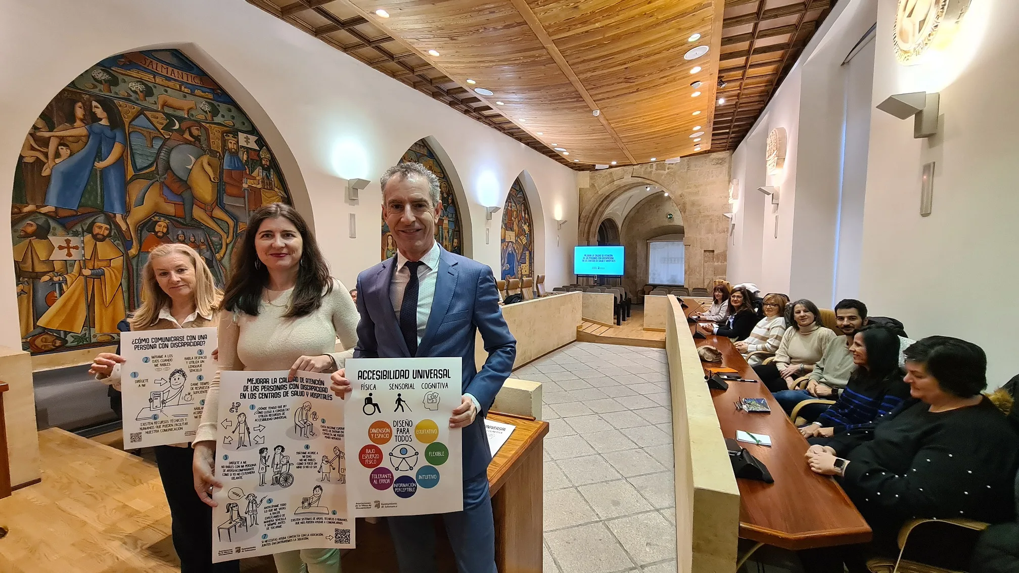 La Mesa de la Discapacidad impulsa acciones de sensibilización para mejorar la atención sanitaria en Salamanca