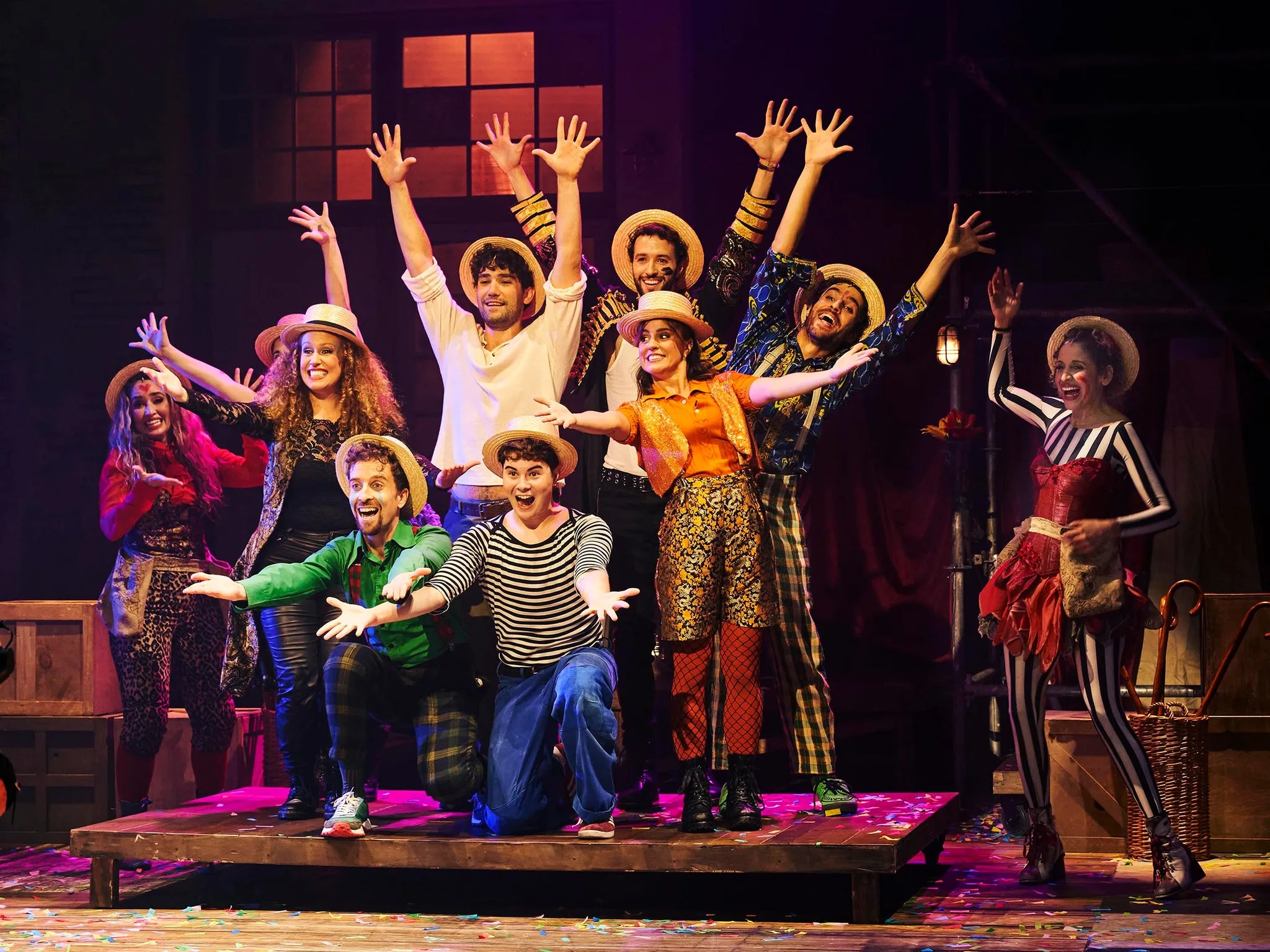 'GODSPELL, El Musical. Una Nueva Pasión' llega al CAEM de Salamanca en abril, producido por Antonio Banderas y Emilio Aragón