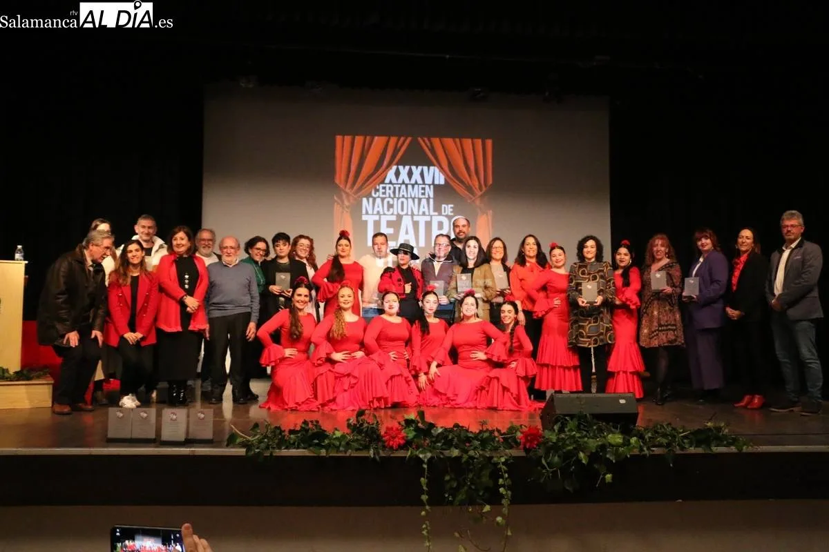 La emoción y la alegría se apoderan del XXXVII Certamen Nacional de Teatro en Vitigudino
