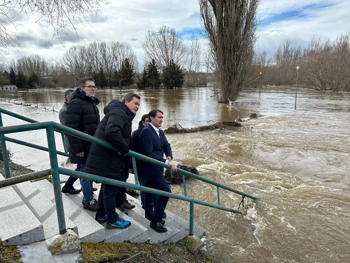 Repunte de las avenidas en Ávila y Segovia obliga a extremar la vigilancia