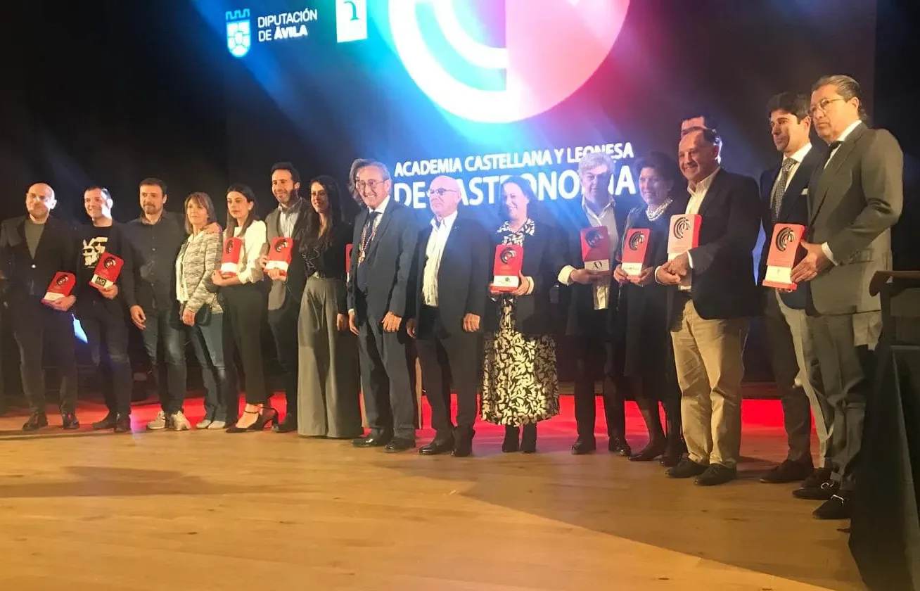 Ceremonia de entrega a los galardonados de los X Premios Castilla y León de Gastronomía
