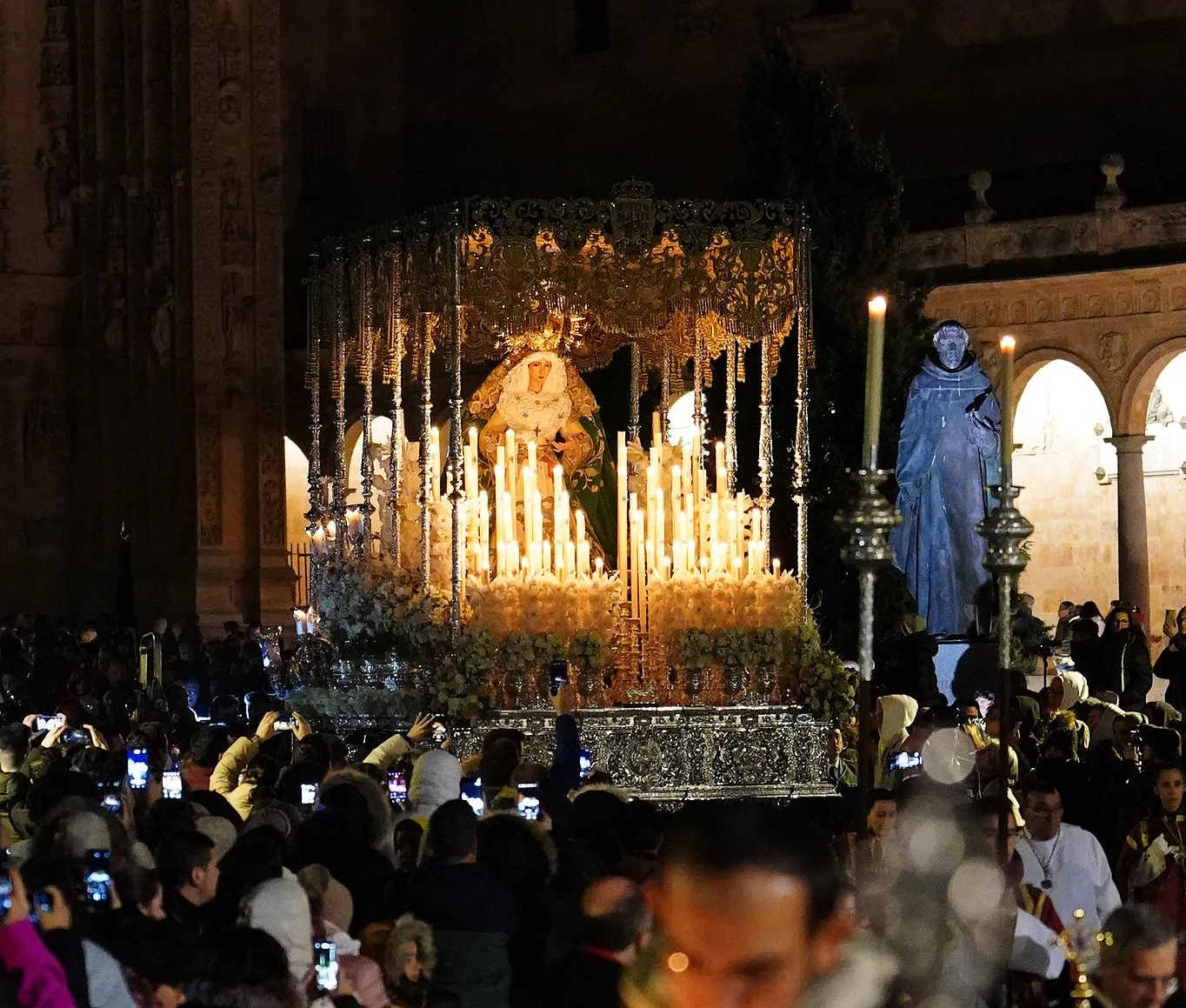 La ubicación de las procesiones de Semana Santa 2025 en Salamanca se podrá consultar en tiempo real