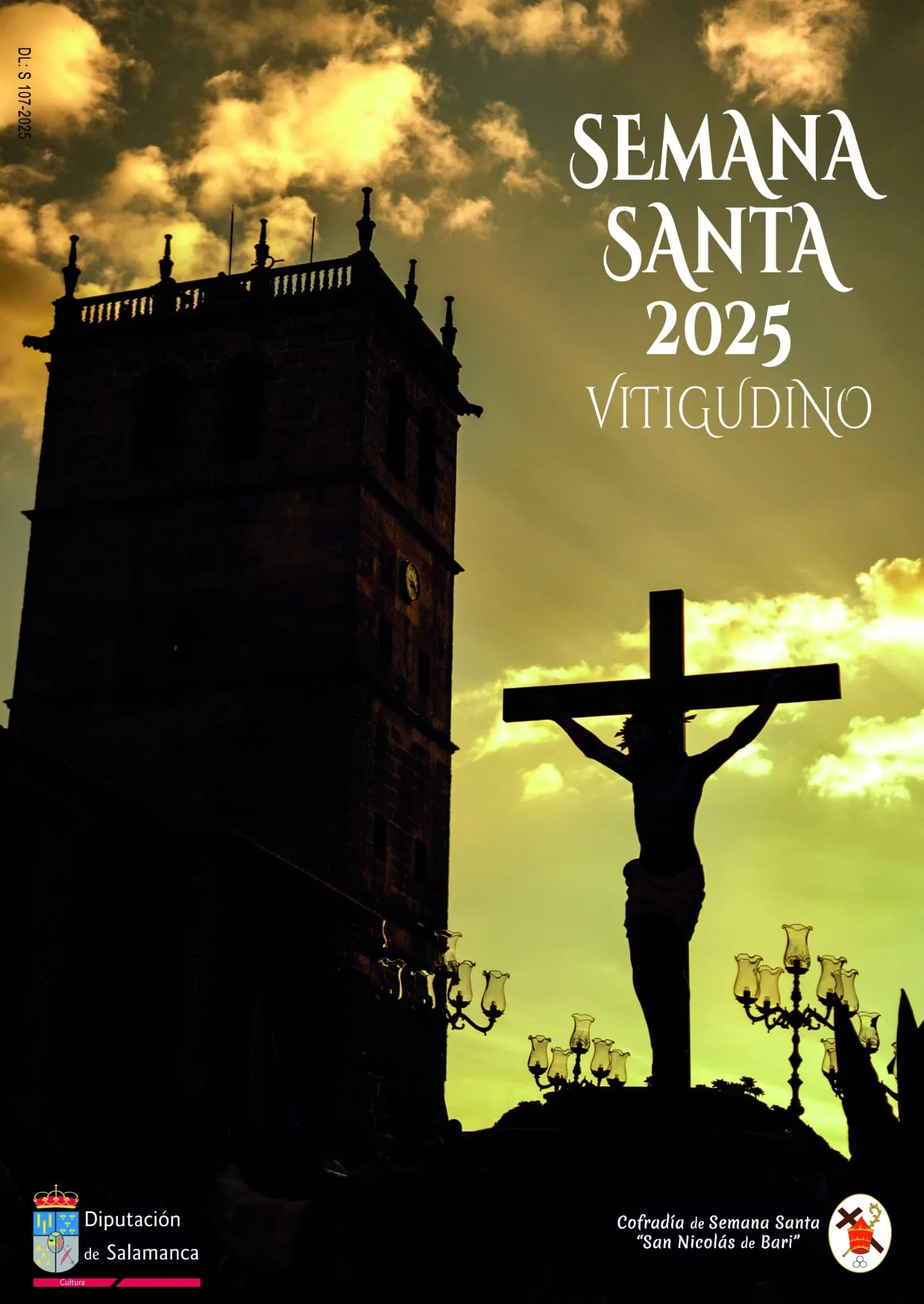 Presentado el cartel anunciador de la Semana Santa 2025 de la Cofradía San Nicolás de Bari en Vitigudino