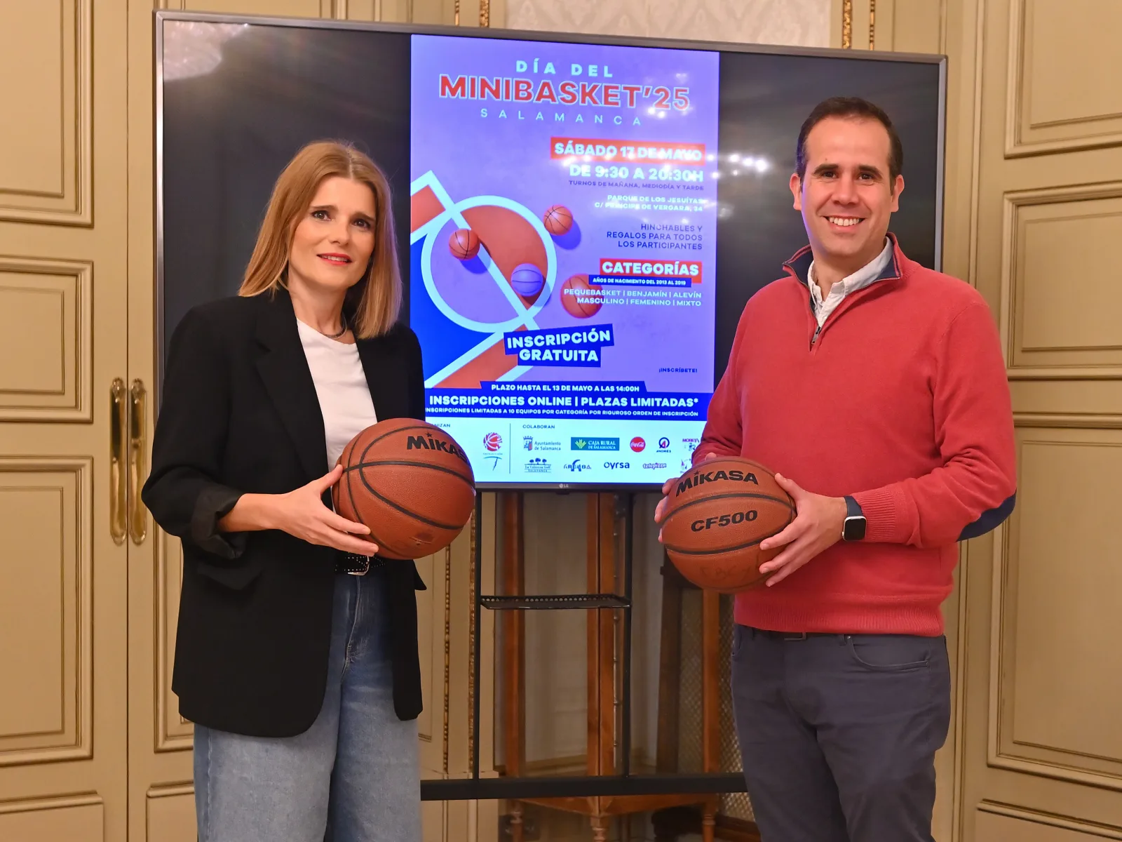 Más de 900 jugadores de 80 equipos y 50 árbitros voluntarios participarán el próximo 17 de mayo en una nueva edición del Día del Minibasket