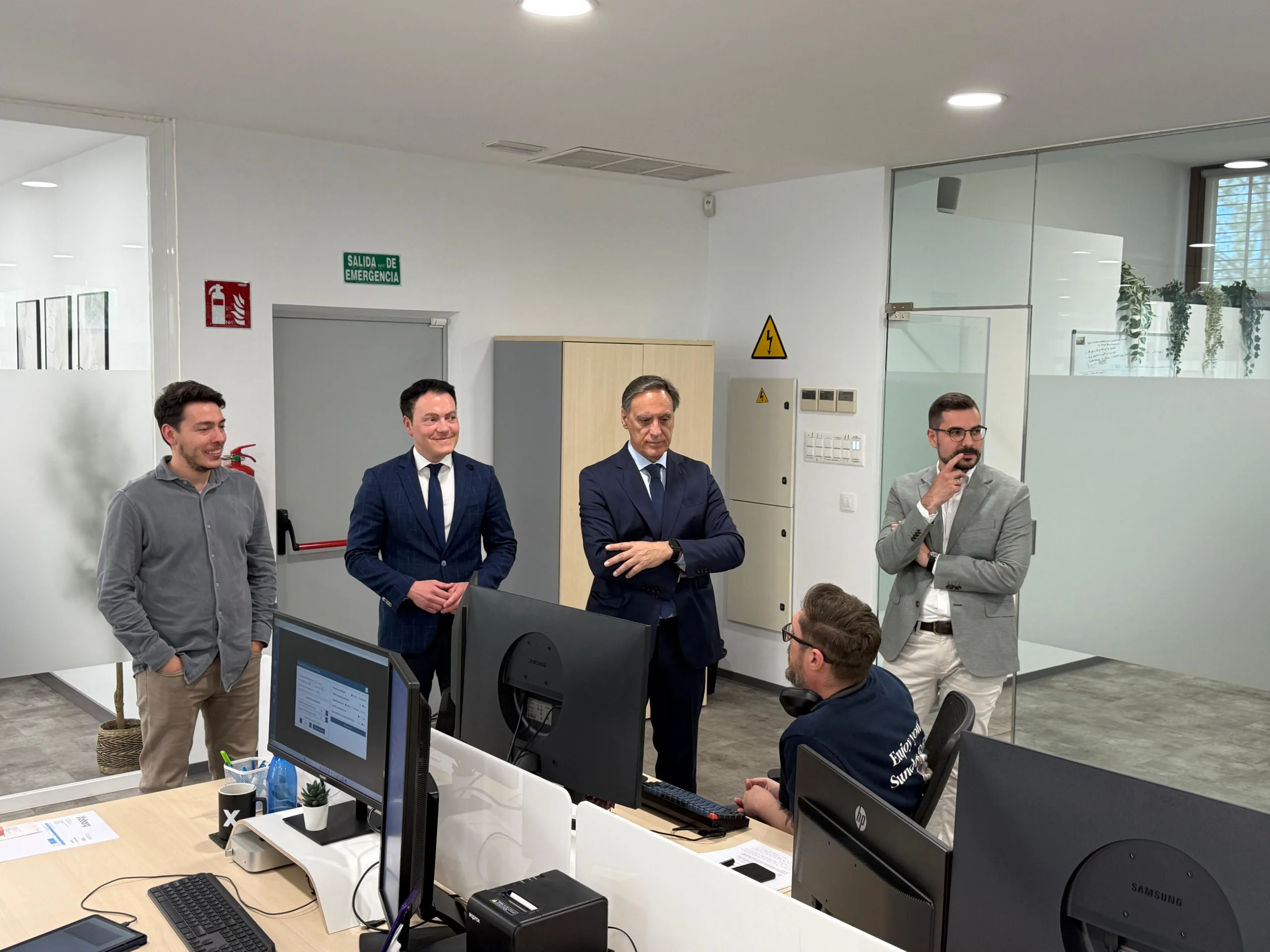 García Carbayo destaca el "creciente e imparable" ecosistema tecnológico que se está forjando en Salamanca