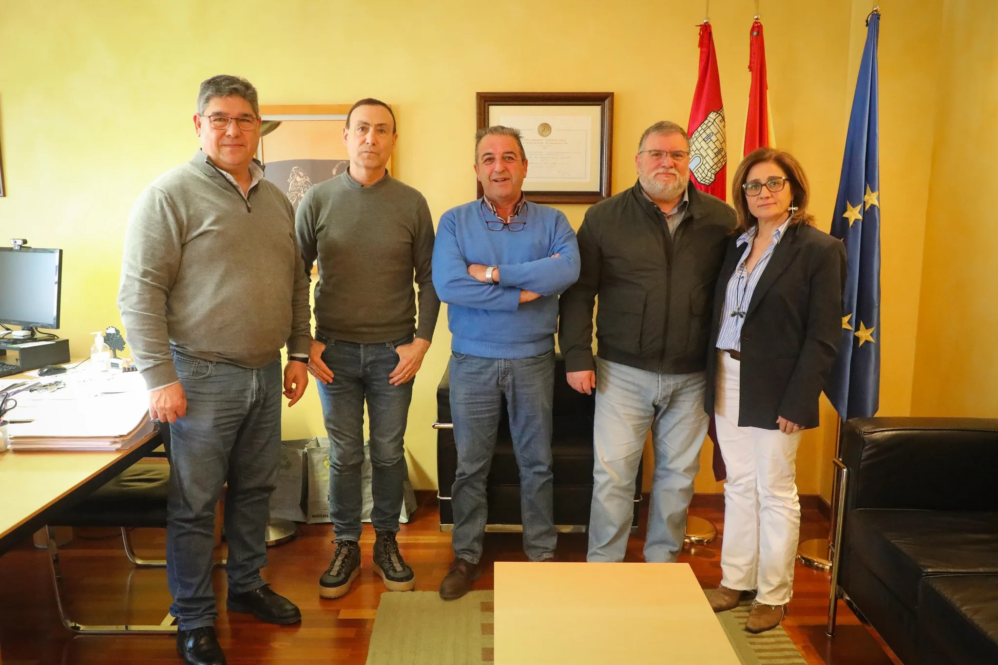 Reunión con la Asociación de Empresarios del Polígono Montalvo III