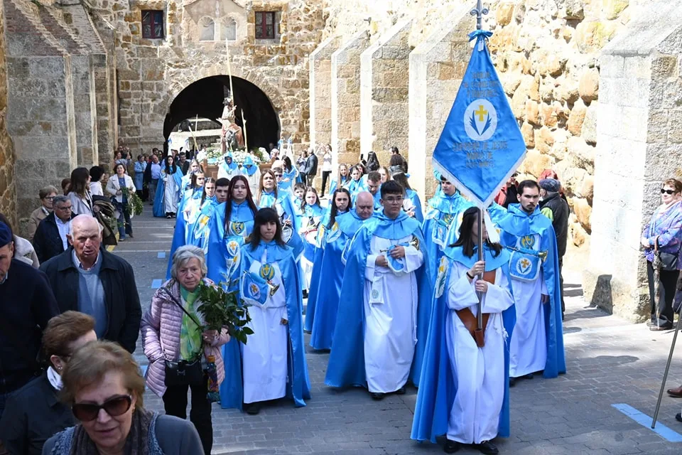 [FOTOS] Gran participación infantil en la procesión de La Borriquilla en Ciudad Rodrigo