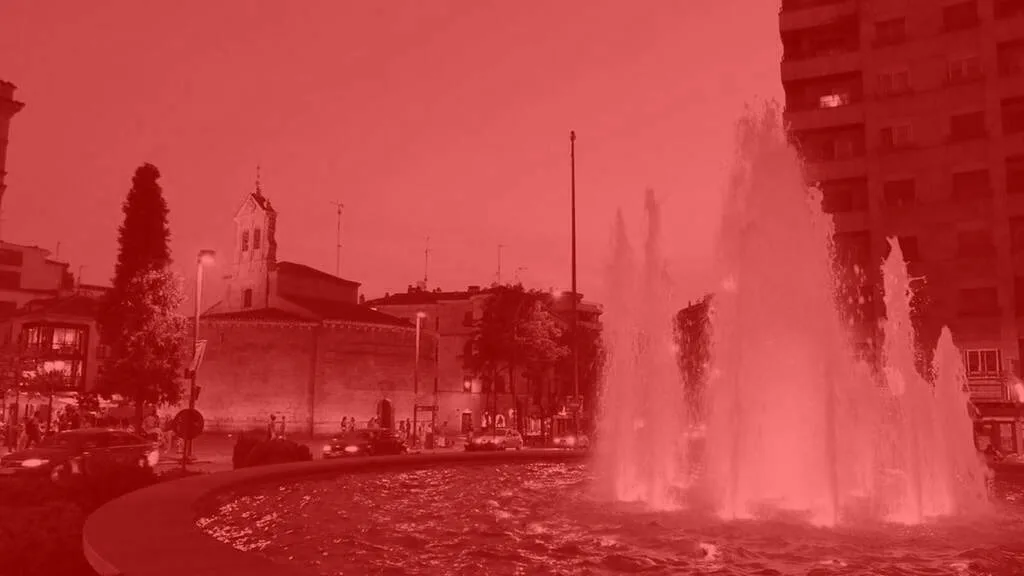 La fuente de la Puerta de Zamora se iluminará de marrón con motivo del Día Mundial de la Voz