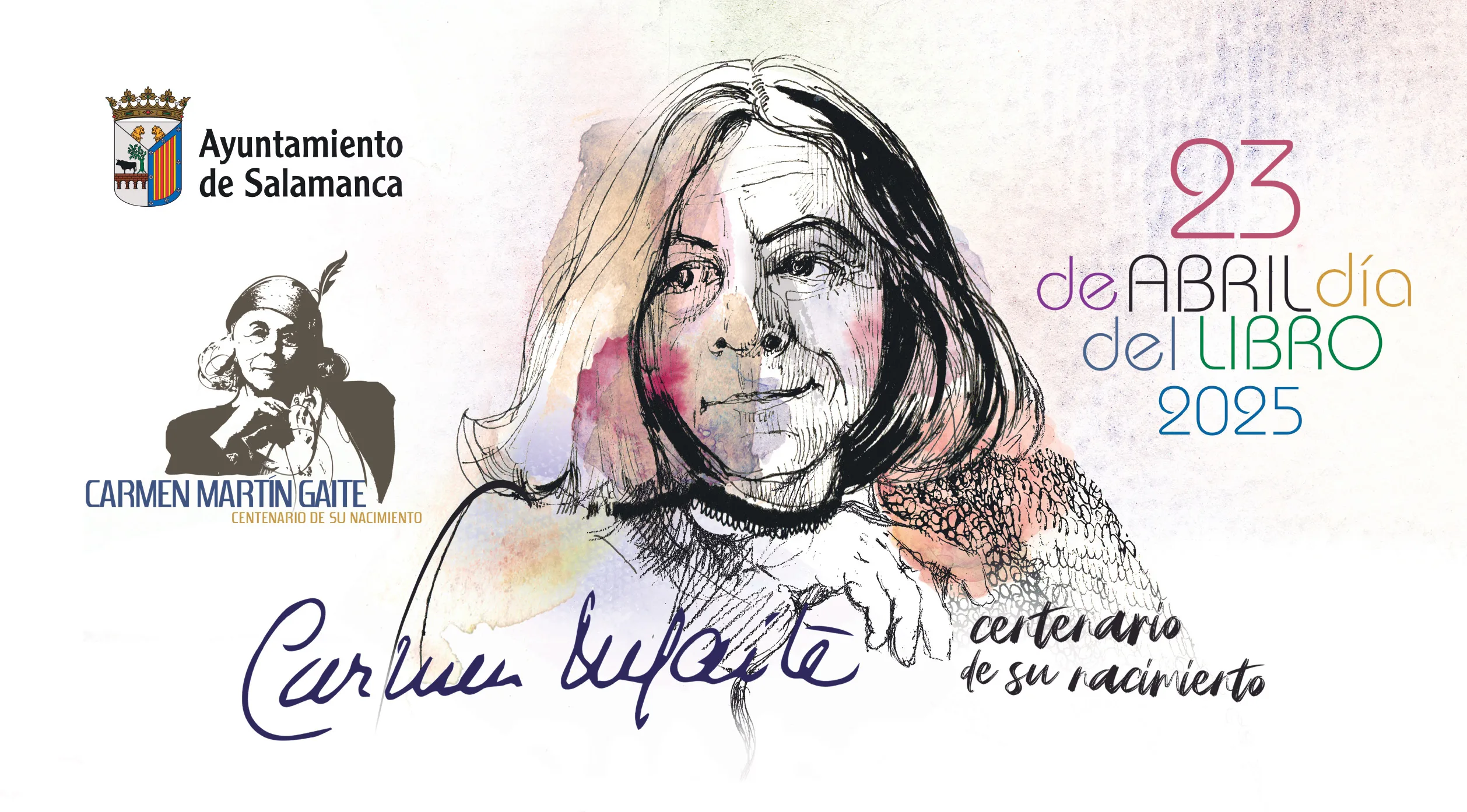 El Día del Libro regresa el 23 de abril rindiendo homenaje a la figura de Carmen Martín Gaite por el centenario de su nacimiento