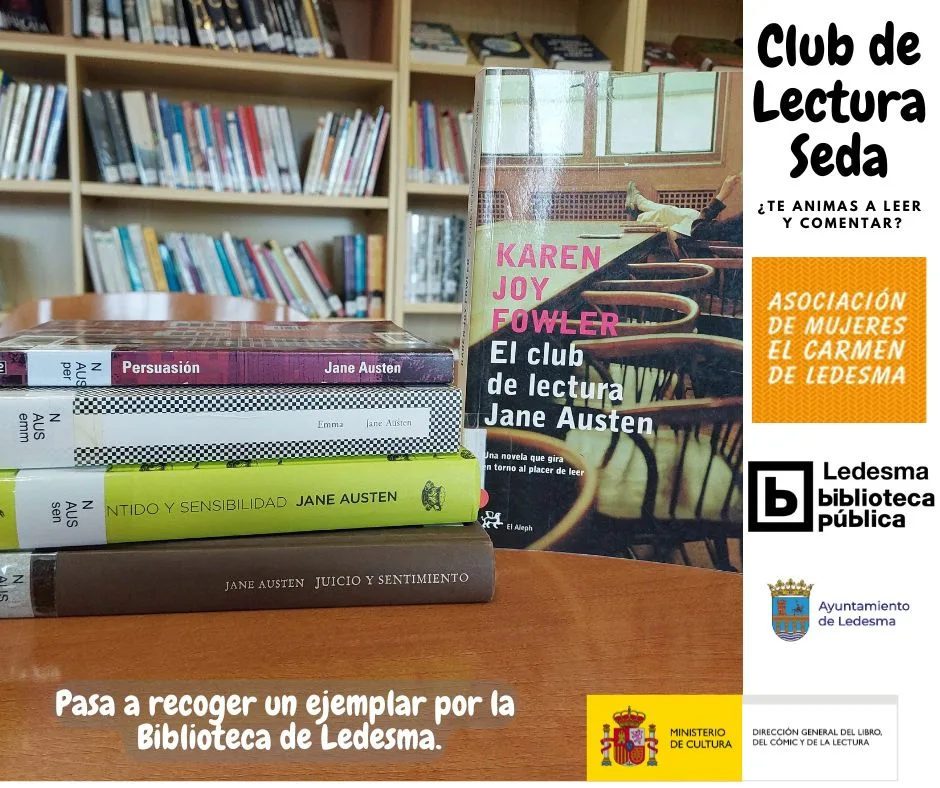 La Biblioteca de Ledesma acoge un nuevo encuentro del Club de Lectura SEDA el 10 de mayo