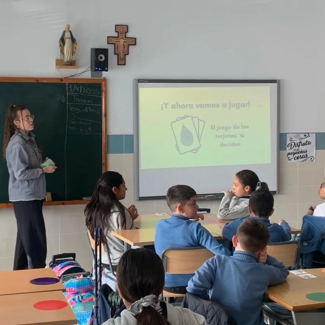 Jornada de sensibilización con la naturaleza en el colegio La Encarnación