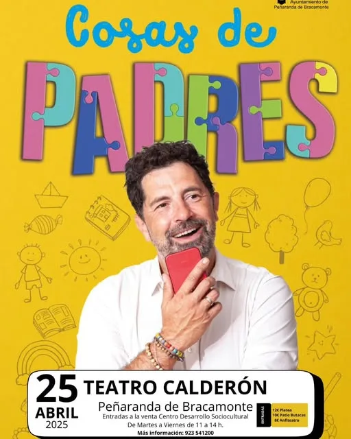 Raúl Massana presenta su monólogo "Cosas de Padres" en Peñaranda de Bracamonte