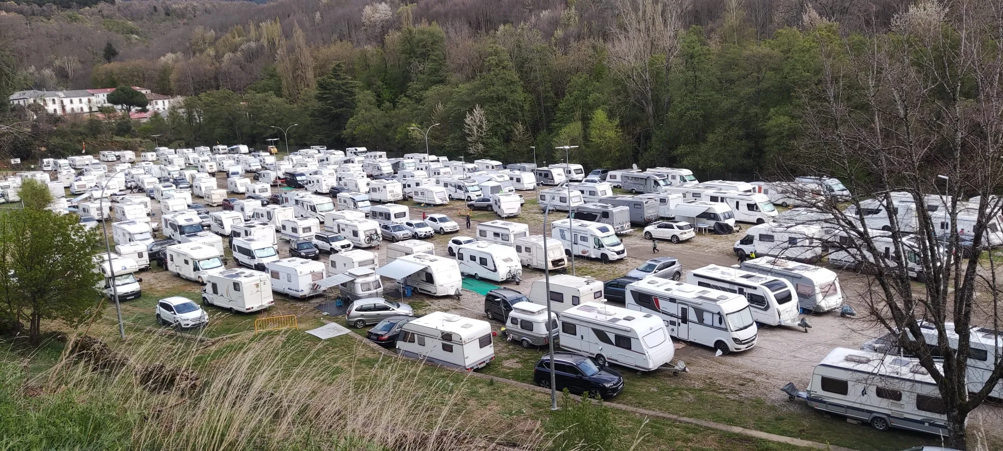 Béjar despide una Semana Santa sobre ruedas con más de 700 caravanistas