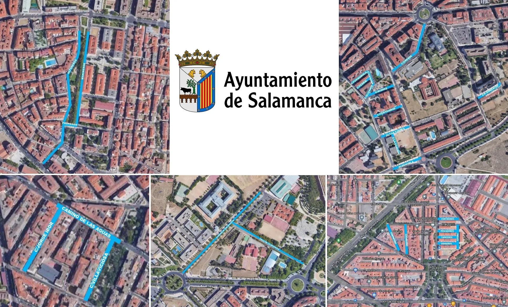 El Ayuntamiento licita las obras de renovación de tuberías de agua en 25 calles de los barrios Blanco, Pizarrales, Vidal, Prosperidad y Chinchibarra