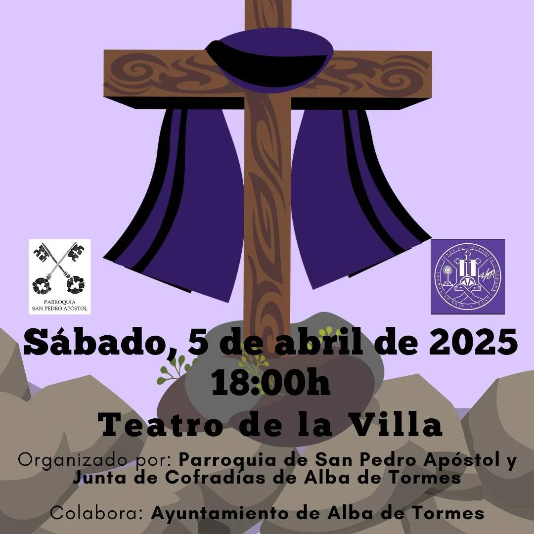 Inicio de la Semana Santa en Alba de Tormes con una conferencia sobre su tradición