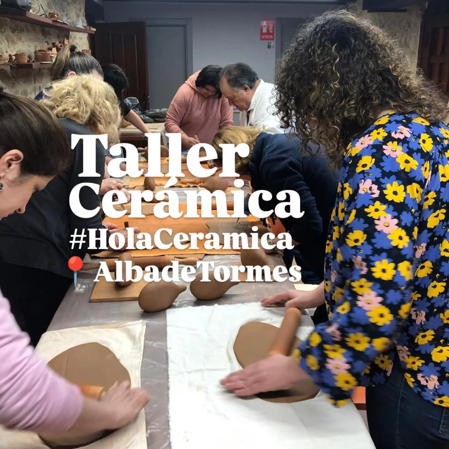 Taller de cerámica para adultos en Alba de Tormes