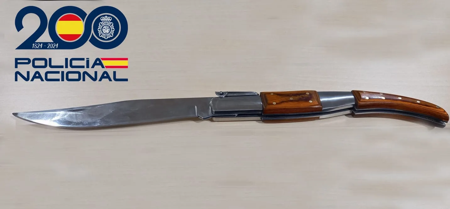 Detienen a un varón de 29 años por amenazar con arma blanca a controladores de acceso en una zona de ocio de la ciudad