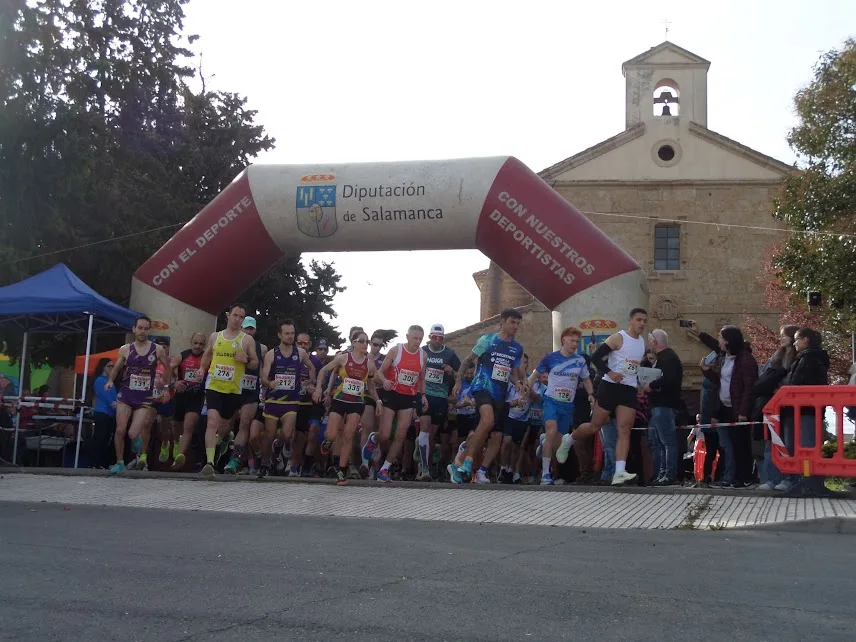 Éxito en la carrera popular del Cristo de Hornillos en Arabayona de Mógica