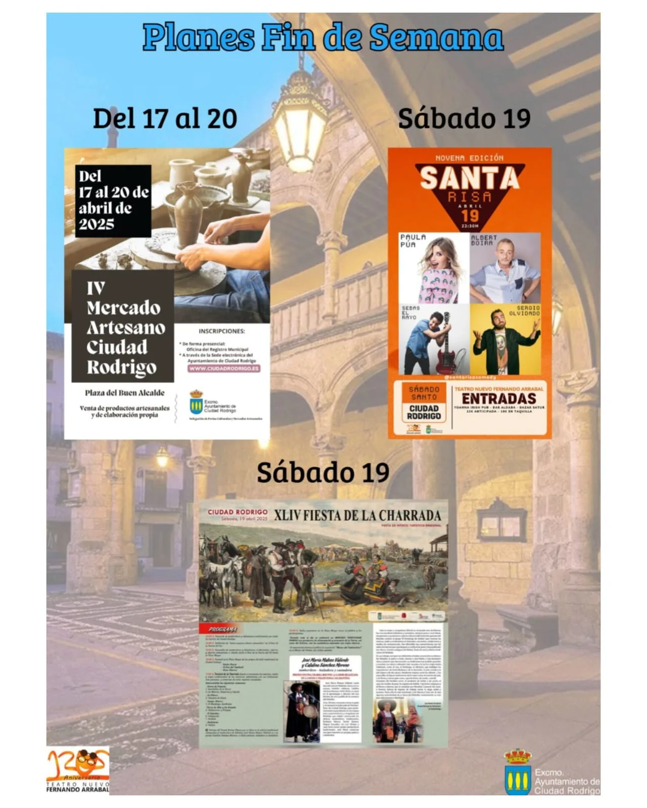 Ciudad Rodrigo se llena de tradición, humor y artesanía este fin de semana
