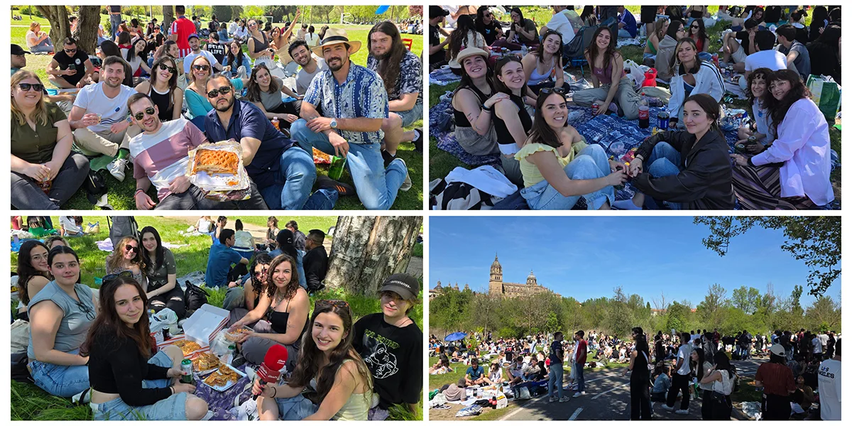 [FOTOS] Salamanca celebra el Lunes de Aguas con sol, hornazo y alegría junto al Tormes