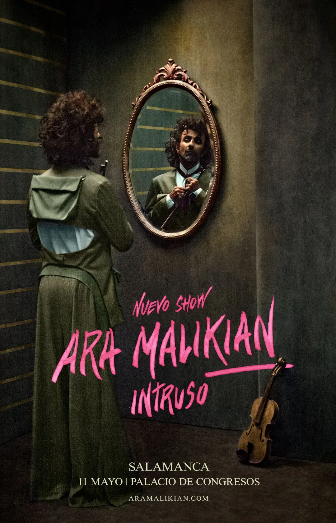 El violinista Ara Malikian presenta en Salamanca su nueva gira ‘Intruso’