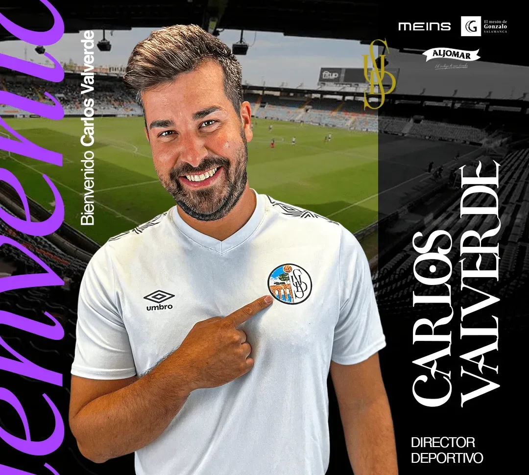 [ENTREVISTA] Carlos Valverde: “Pido a la afición que confíe en este proyecto; somos gente de Salamanca, no somos títeres, y vamos a darlo todo por este escudo”