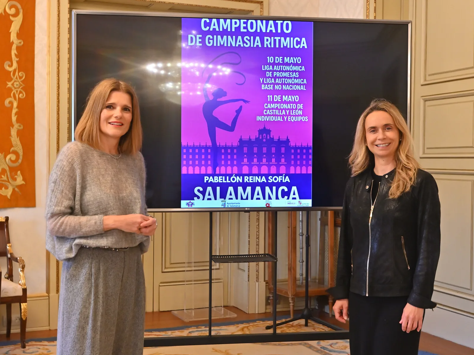 Salamanca acoge este fin de semana dos de las citas más importantes del calendario regional de gimnasia con la participación de más de 300 deportistas