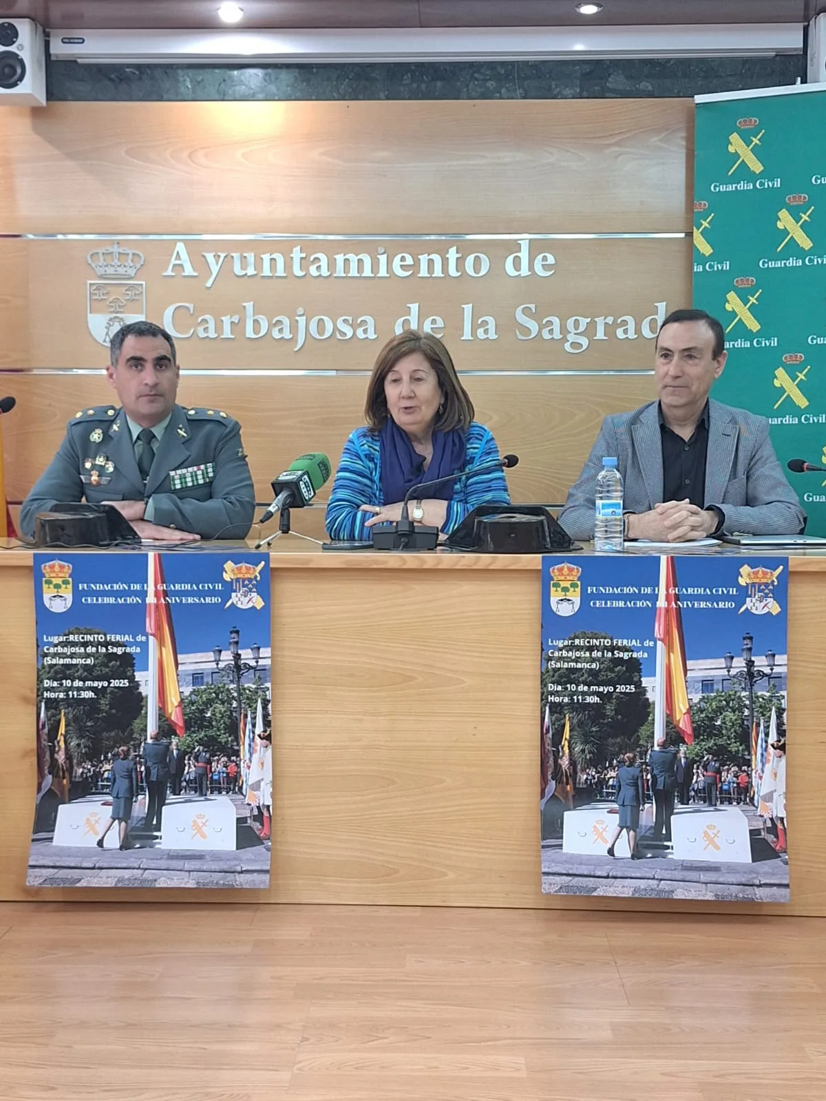 Carbajosa de la Sagrada acoge el acto del 181 aniversario de la Fundación de la Guardia Civil