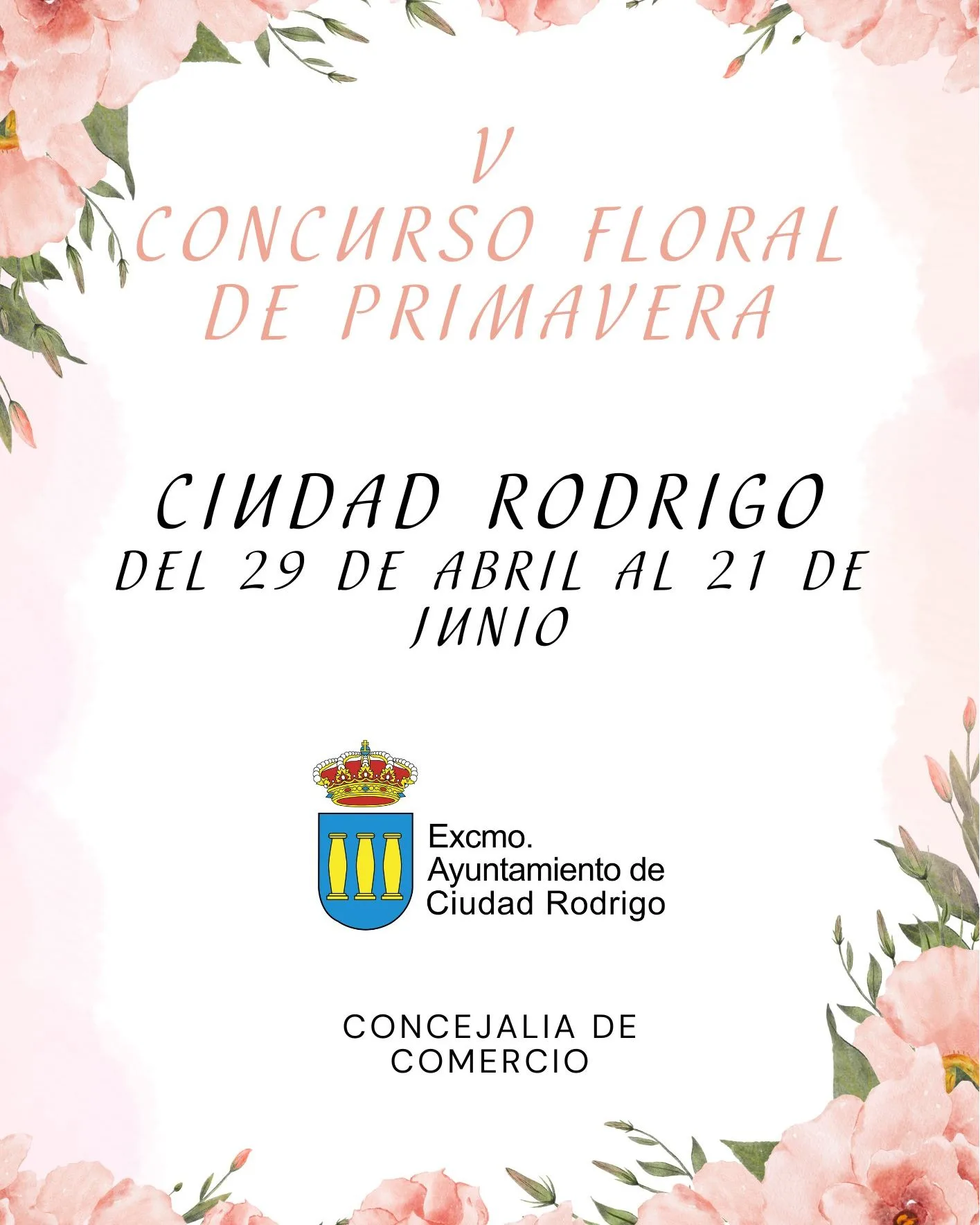 Ciudad Rodrigo florece con el V Concurso Floral de Primavera