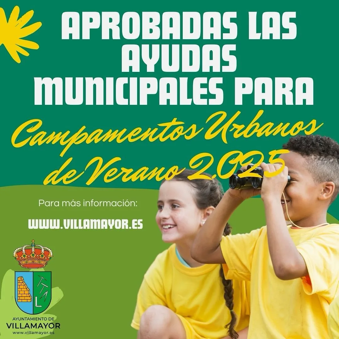 Villamayor aprueba las ayudas para los Campamentos Urbanos de Verano 2025