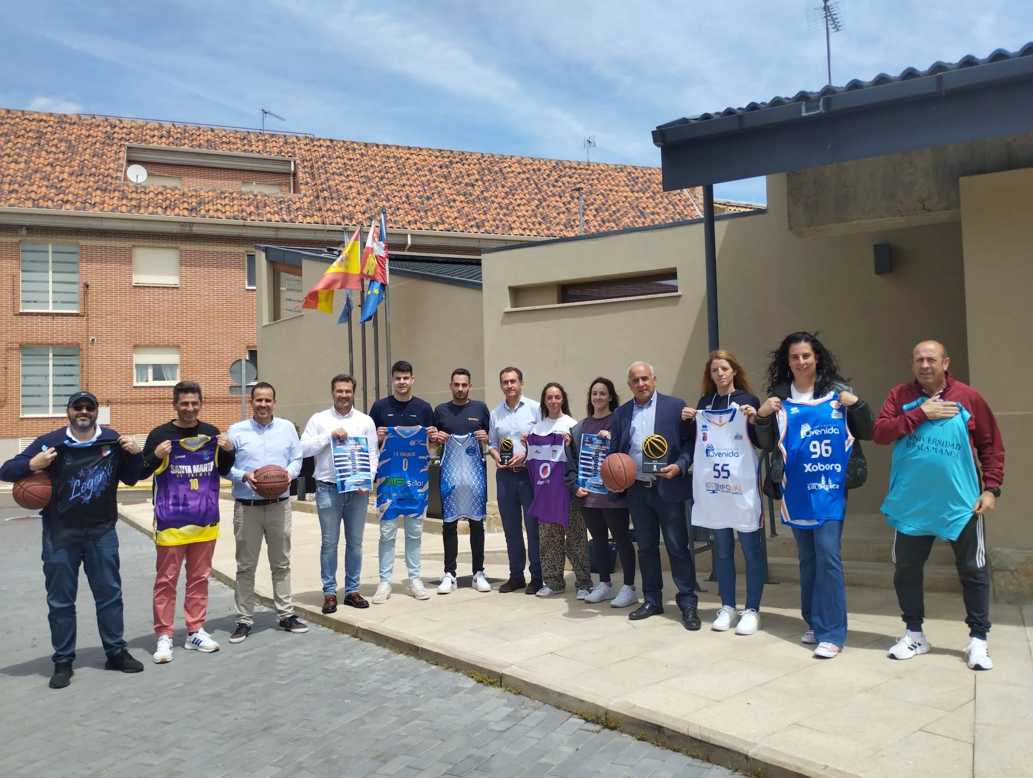 Aldeatejada acoge el 24 y 25 de mayo la 'Final Four' de la Liga Senior de Baloncesto de Diputación