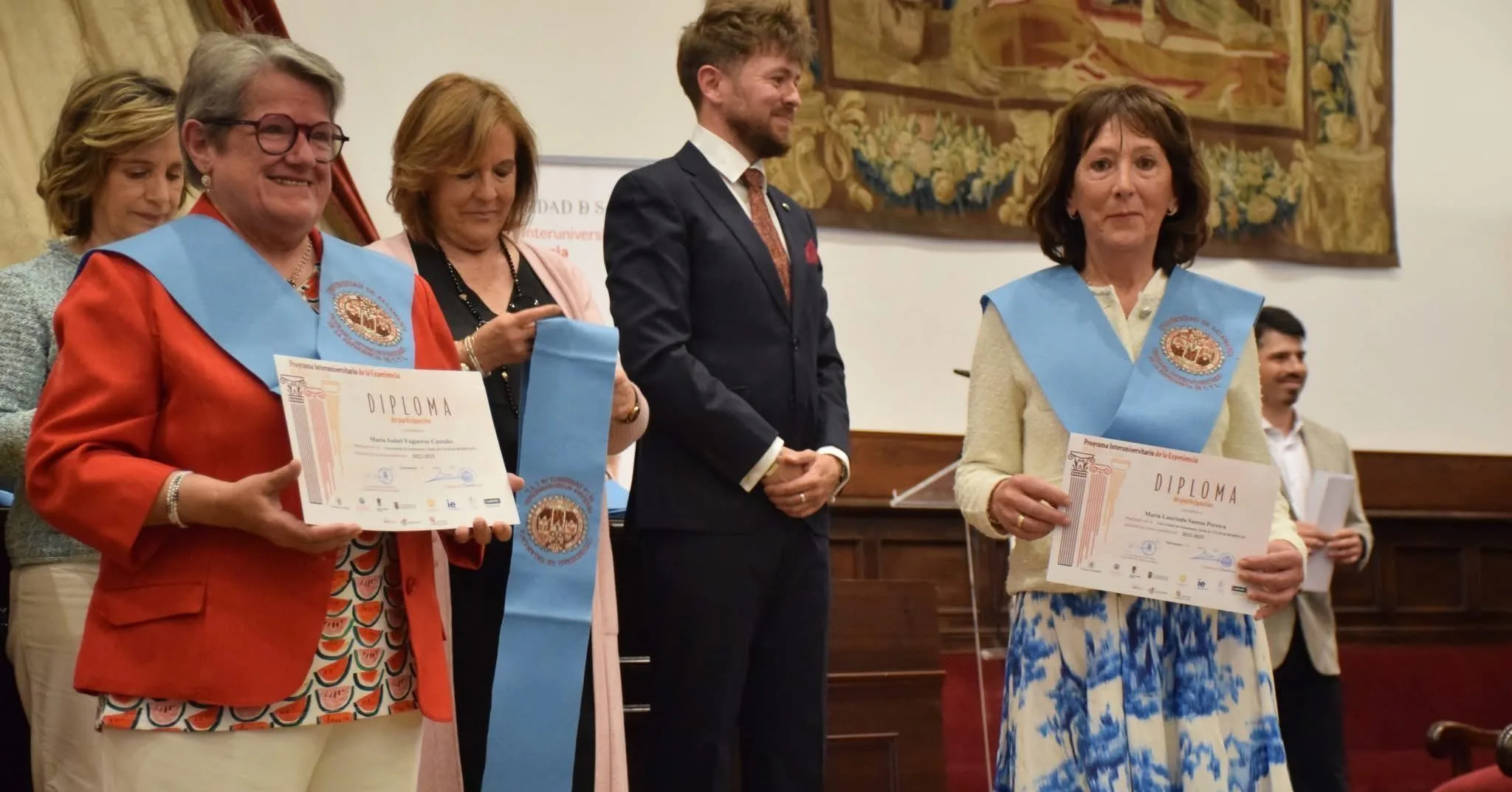 [FOTOS] Seis alumnos de Ciudad Rodrigo se gradúan en el Programa Interuniversitario de la Experiencia