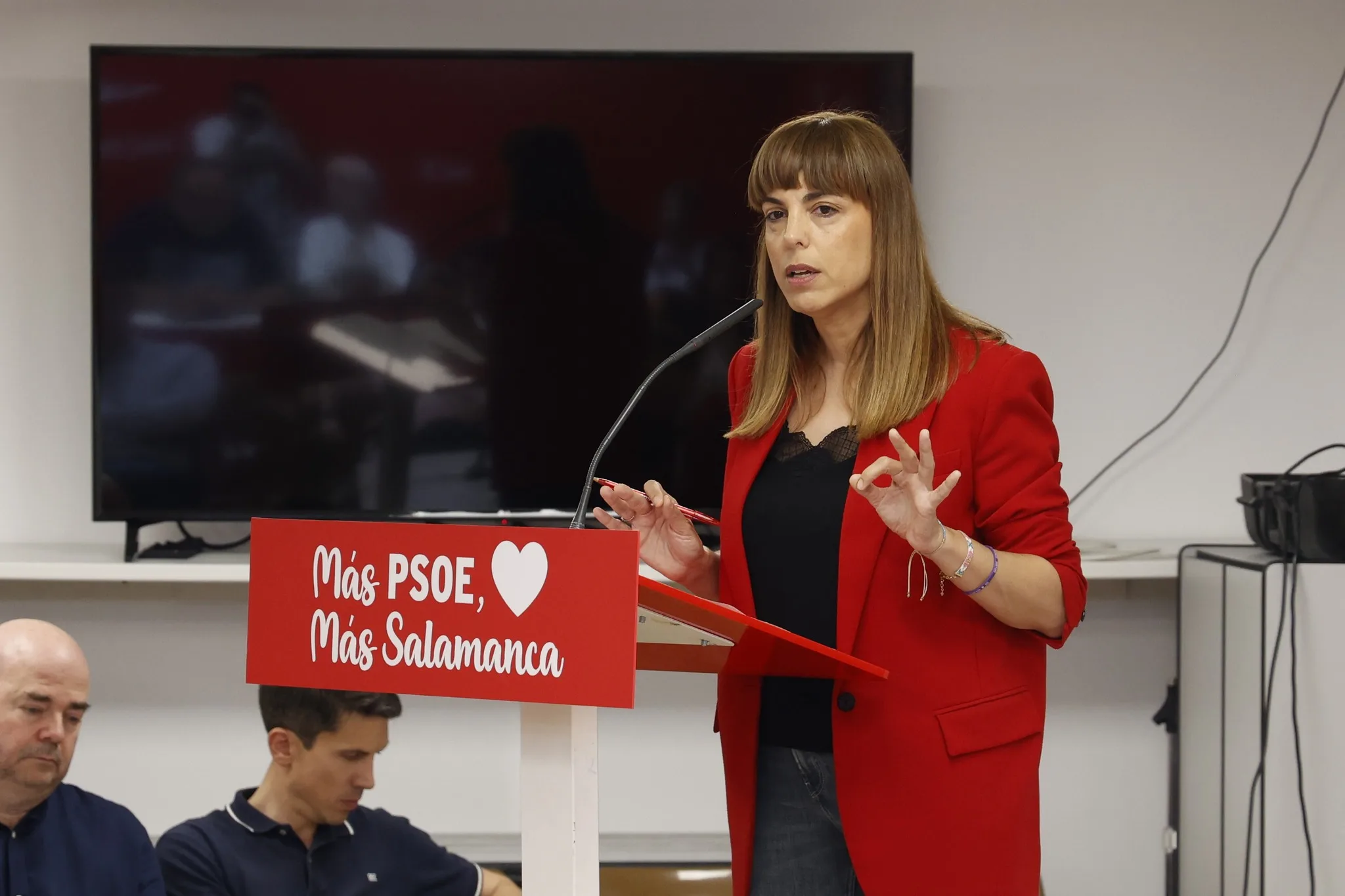 María Sánchez, nueva secretaria general de la Agrupación Local Jaime Vera del PSOE en Salamanca