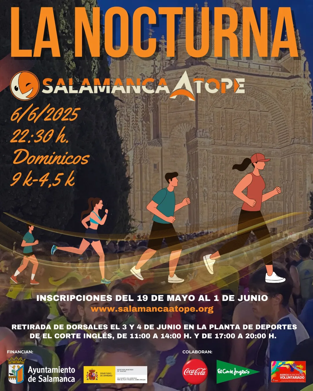 Preparándose para la Carrera Nocturna "Salamanca a Tope" 2025