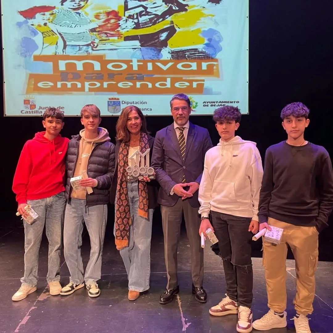 El IESO Tomás Bretón de Villamayor logra el segundo premio en el concurso "Motivar para Emprender" de la Diputación