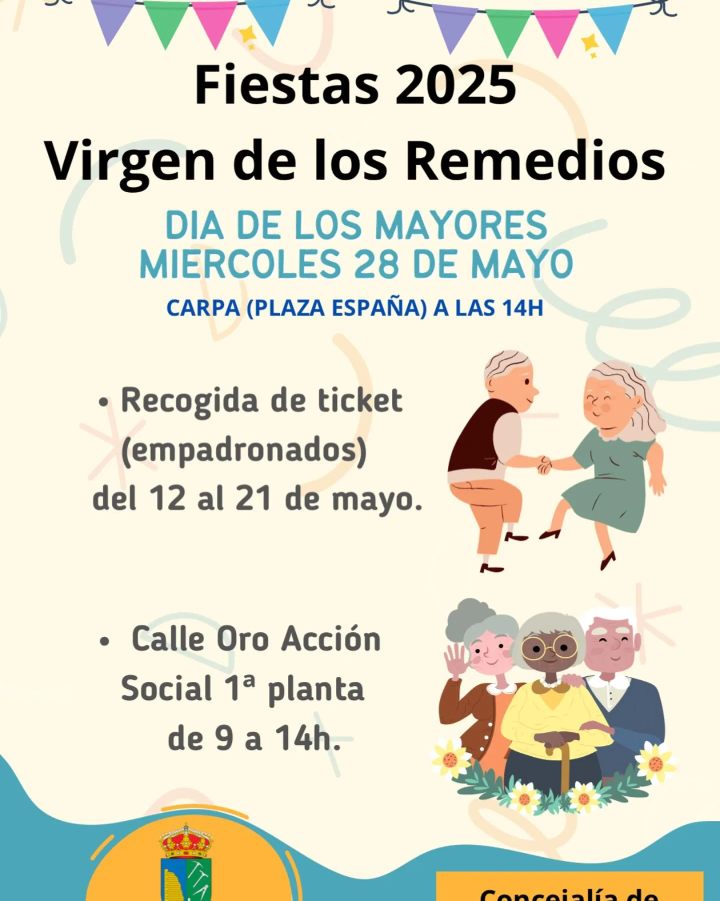 Villamayor organiza una comida popular para mayores en las Fiestas Patronales de la Virgen de los Remedios 2025