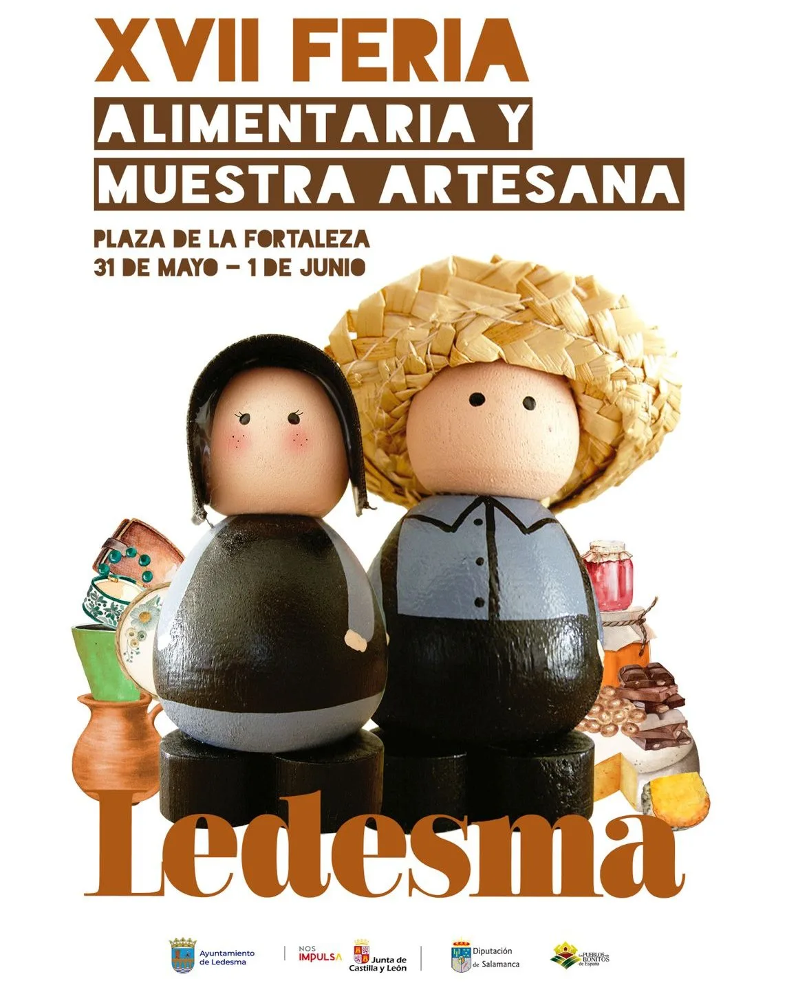 Ledesma celebra la XVII Feria Alimentaria y Muestra Artesana los días 31 de mayo y 1 de junio