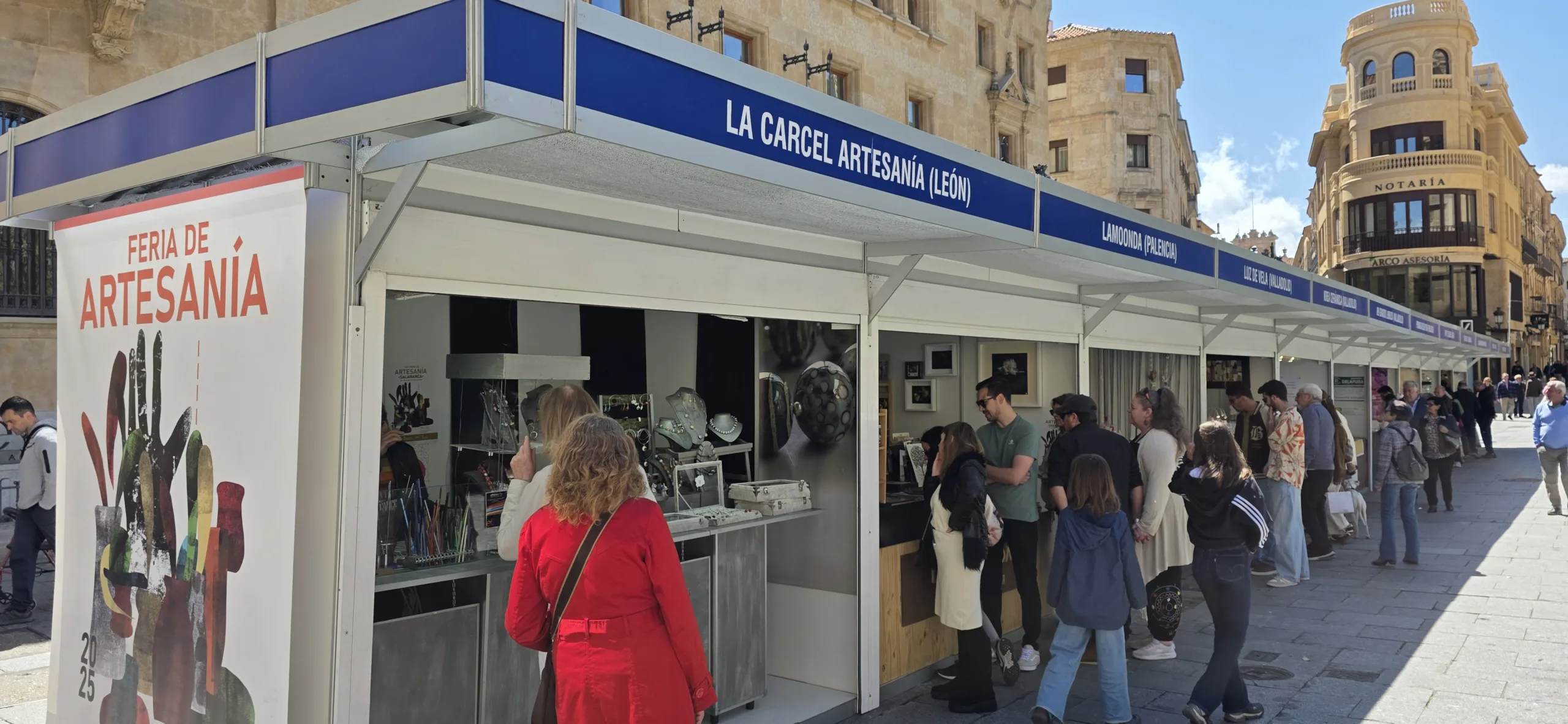 La XXII Feria de Artesanía de Salamanca reúne a 36 talleres de toda España hasta el 4 de mayo