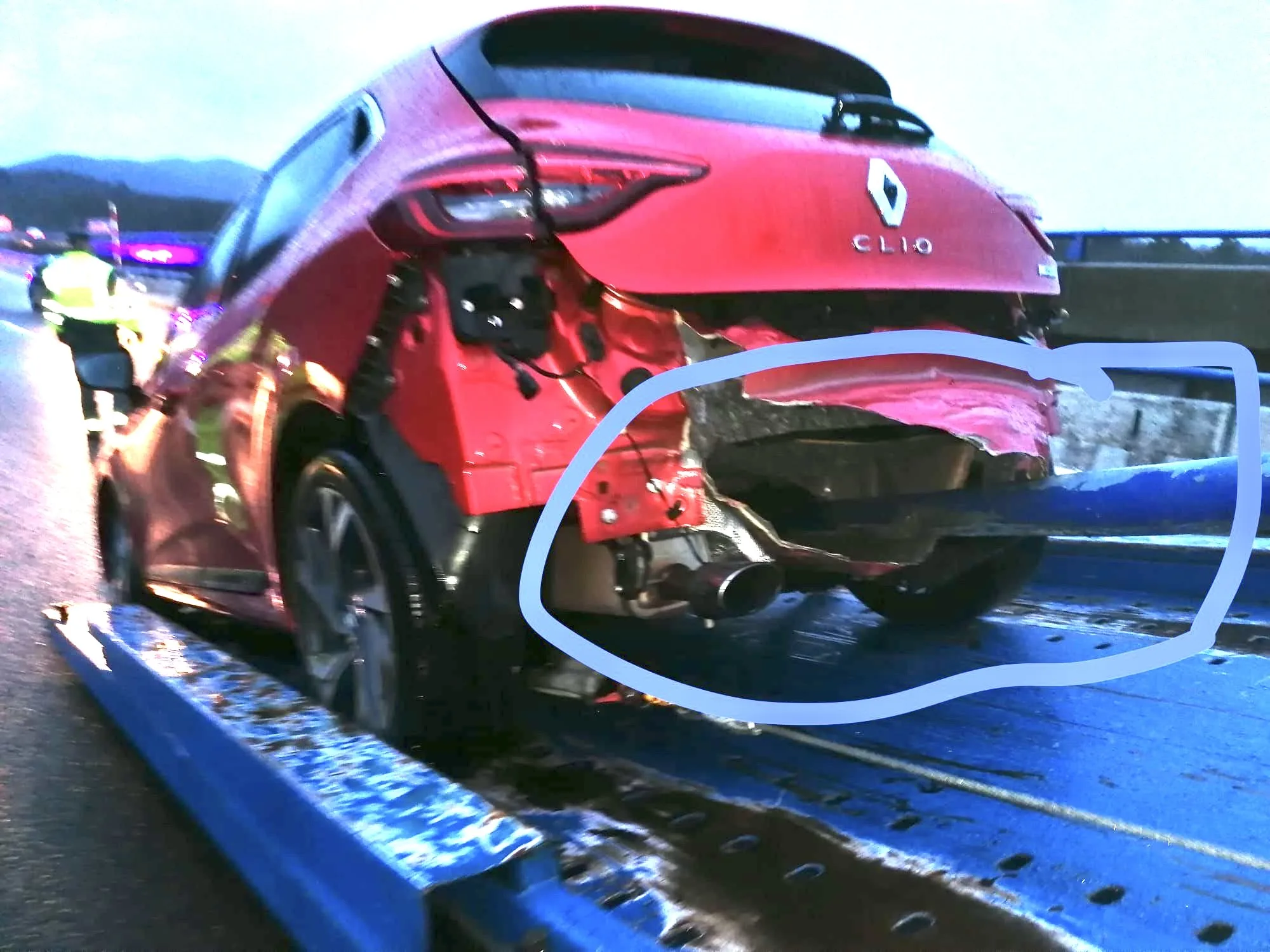 "Lo que más me duele es saber que este accidente se podía haber evitado"
