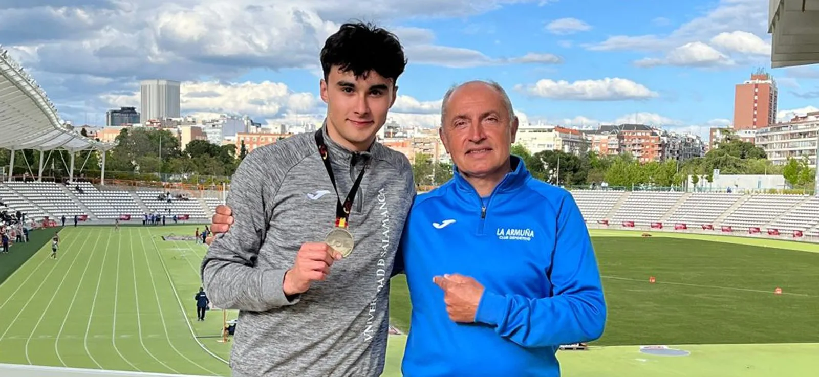 El salmantino Rodrigo “Fito” Pérez, campeón de España universitario en los 200 metros