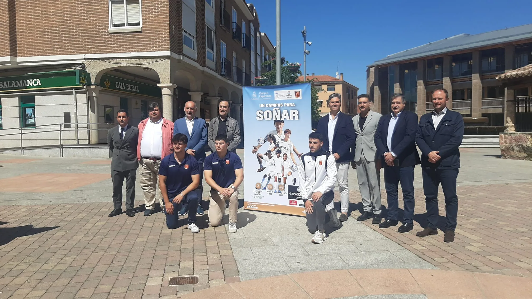 Carbajosa acogerá del 30 de junio al 4 de julio el campus de fútbol de la Fundación Real Madrid para niños y jóvenes de entre 7 y 14 años