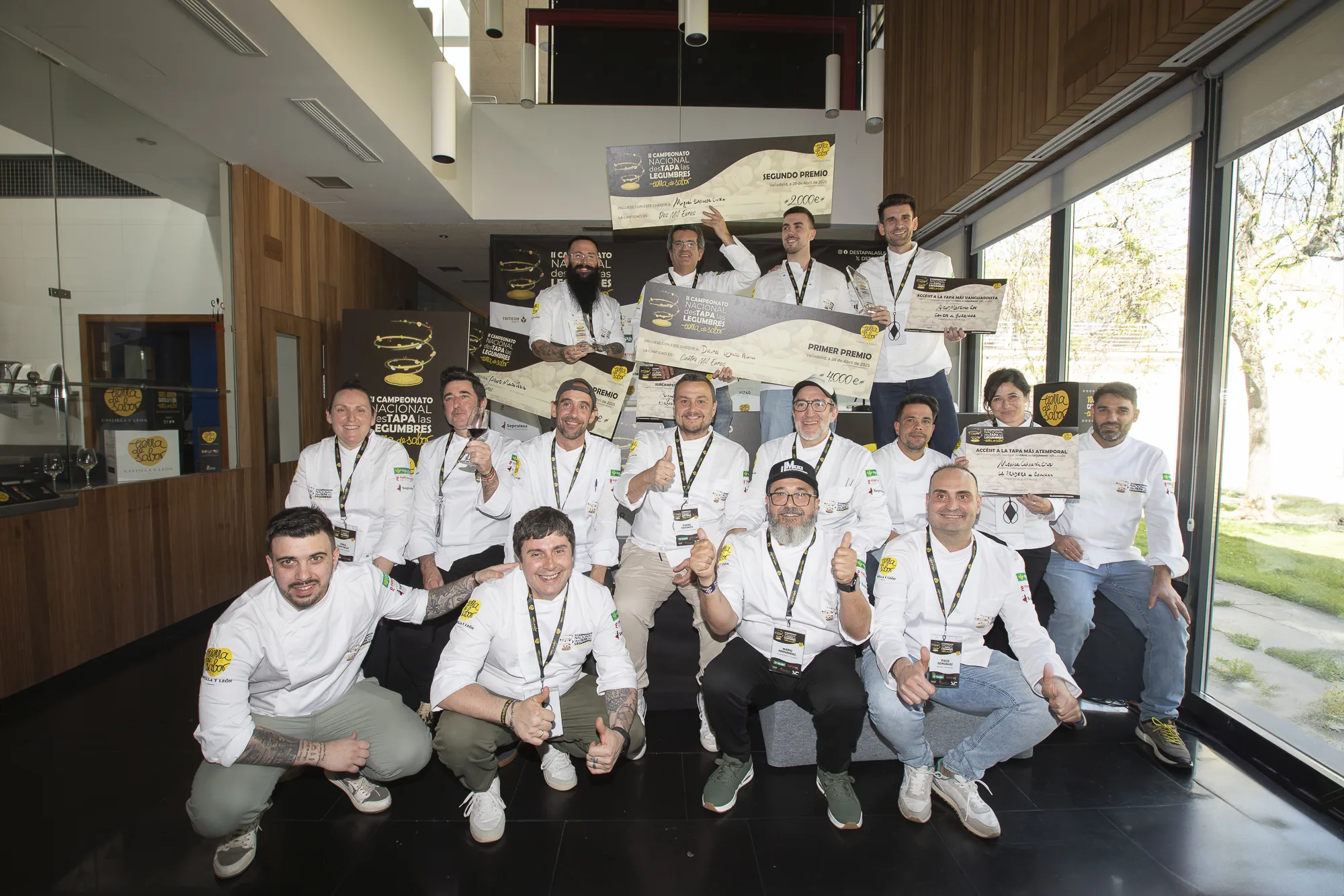 El chef David Lorente, del restaurante zaragozano Nola Gras, campeón de 'DesTAPA las Legumbres 2025'
