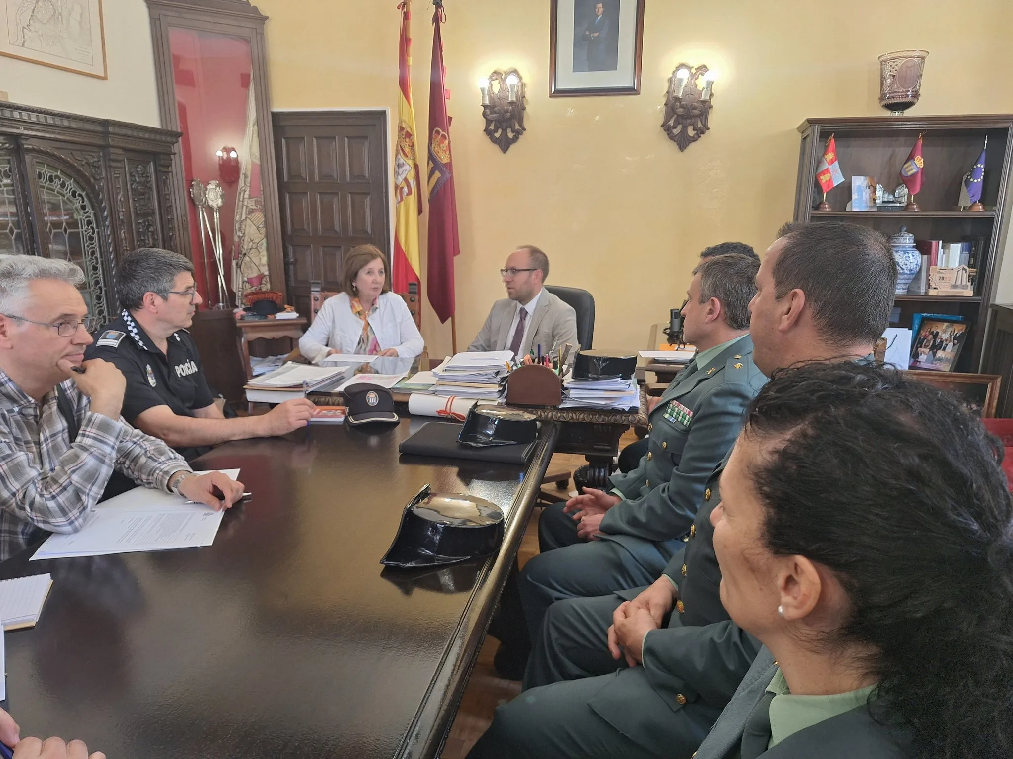 Reunión de la Junta Local de Seguridad del municipio de Ciudad Rodrigo