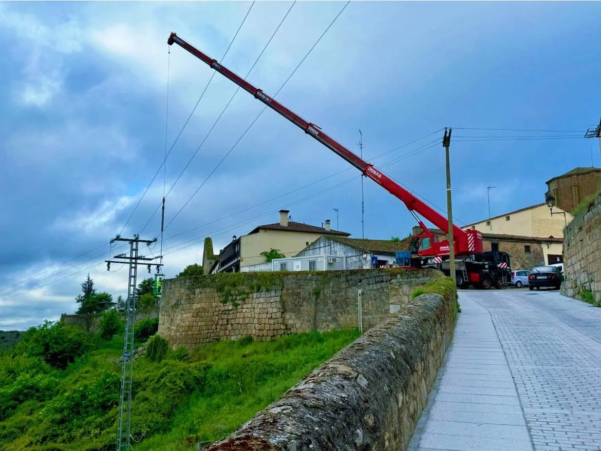 Comienzan las obras de restauración en la muralla de Ledesma
