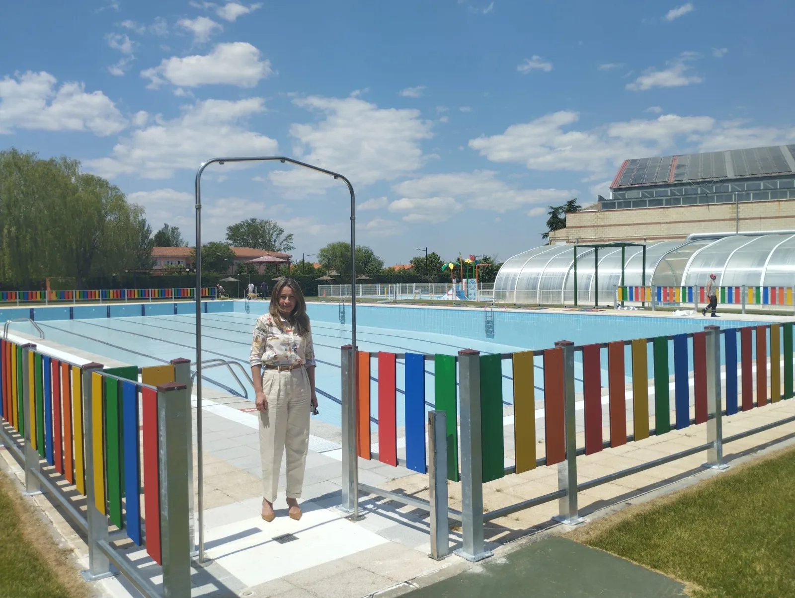 La piscina municipal de Santa Marta abre sus puertas el 13 de junio tras la renovación de la taquilla y la adaptación de las instalaciones