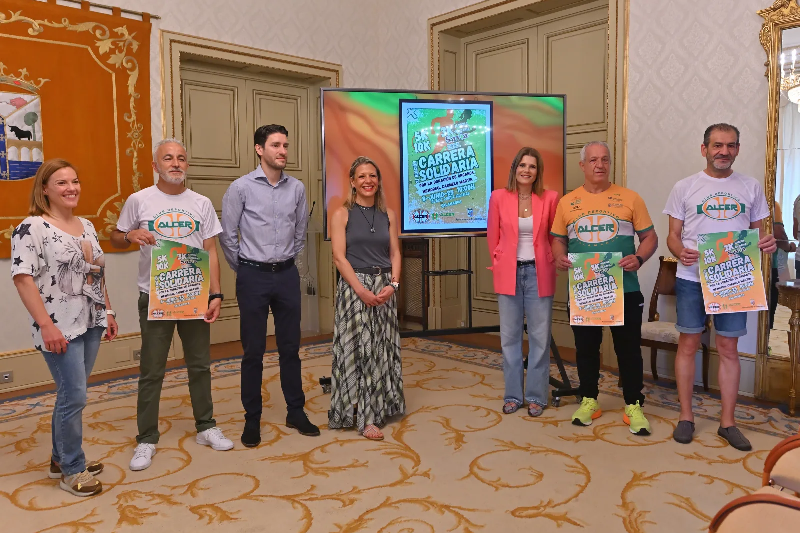 El Ayuntamiento de Salamanca colabora con el Club Deportivo Alcer en la XI Carrera Solidaria por la Donación de Órganos
