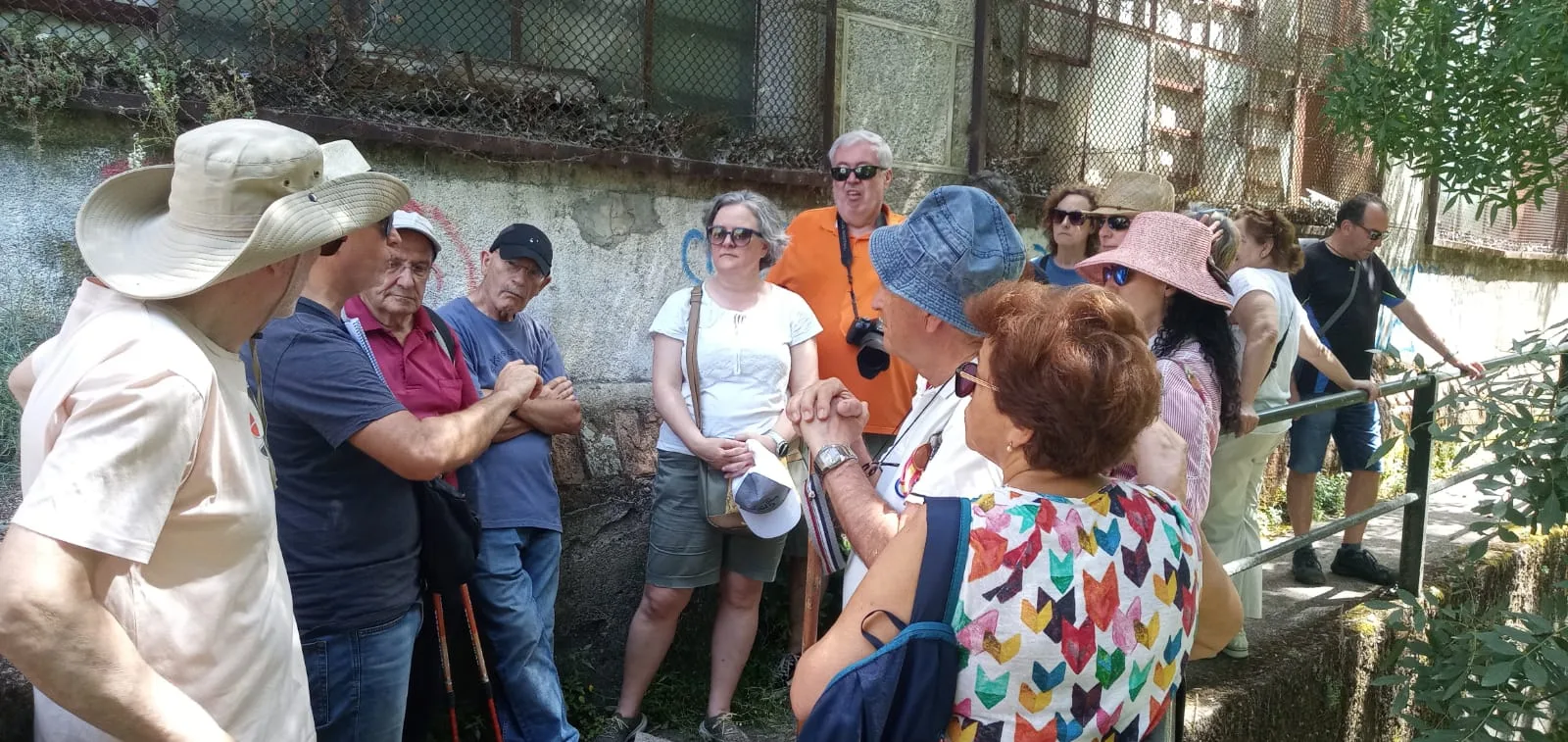 A la vera del río Cuerpo de Hombre se desarrolló la segunda ruta interpretativa sobre el patrimonio industrial de Béjar