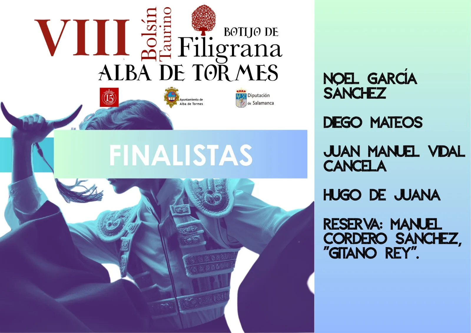 Alba de Tormes anuncia los finalistas del VIII Bolsín Taurino “Botijo de Filigrana”